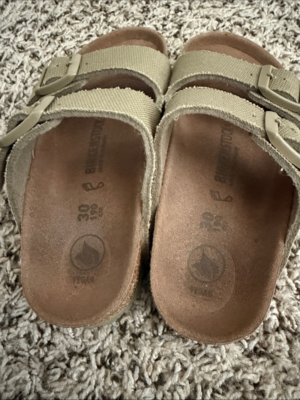 Army Green Birkenstocks - Picture 2 of 3